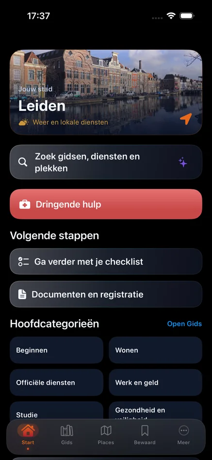 Current YouNew iPhone home screen in Dutch